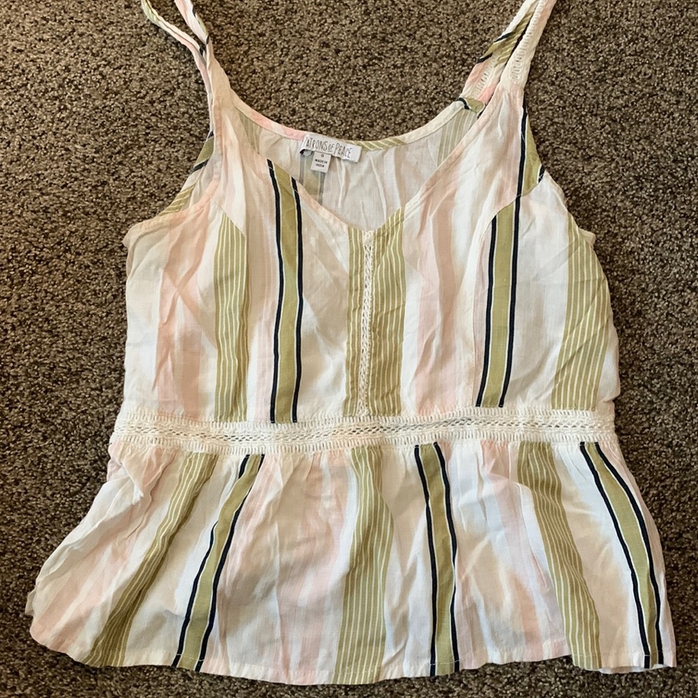 Patrons of Peach Tank Top